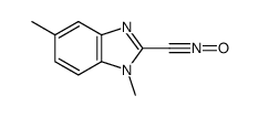 1H-Benzimidazole-2-carbonitrile,1,5-dimethyl-,N-oxide(9CI) Structure