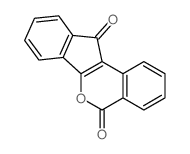 Benz[d]indeno[1,2-b]pyran-5,11-dione Structure