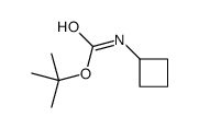 Tert-butyl cyclobutylcarbamate Structure