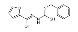 1-benzyl-3-(furan-2-carbonylamino)thiourea Structure