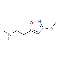 5-Isoxazoleethanamine,3-methoxy-N-methyl-(9CI)结构式