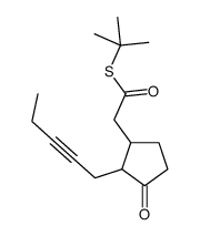 (3-Oxo-2-pent-2-ynylcyclopentyl)thioacetic acid, S-t-butyl ester picture