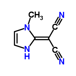 Propanedinitrile, (1,3-dihydro-1-methyl-2H-imidazol-2-ylidene)- (9CI)结构式