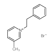 Pyridinium,3-methyl-1-(2-phenylethyl)-, bromide (1:1) picture