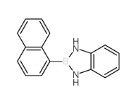 1H-1,3,2-Benzodiazaborole,2,3-dihydro-2-(1-naphthalenyl)-结构式