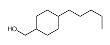 TRANS-4-PENTYLCYCLOHEXANEMETHANOL Structure