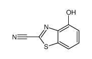 4-Hydroxy-2-benzothiazolecarbonitrile structure