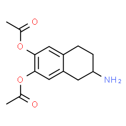 2-amino-6,7-diacetoxy-1,2,3,4-tetrahydronaphthalene structure