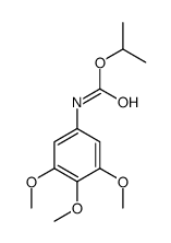 propan-2-yl N-(3,4,5-trimethoxyphenyl)carbamate Structure