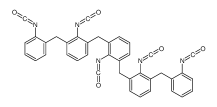 2,6-bis[2-isocyanato-3-[(2-isocyanatophenyl)methyl]benzyl]phenyl isocyanate picture