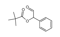 2-((2,2-dimethylpropanoyl)oxy)-2-phenylethanone Structure