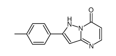 2-(4-methylphenyl)-1H-pyrazolo[1,5-a]pyrimidin-7-one结构式