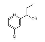 (+/-)-4-chloro-2-(1-hydroxypropyl)pyridine Structure