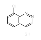 8-Chloro-4-cinnolinyl hydrosulfide structure