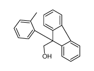 [9-(2-methylphenyl)fluoren-9-yl]methanol Structure