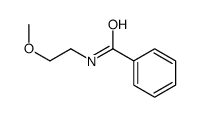 N-(2-methoxyethyl)benzamide Structure