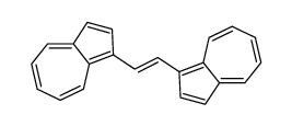 1-(2-azulen-1-ylethenyl)azulene结构式