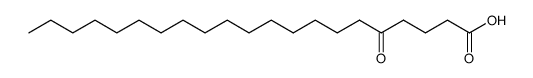 5-oxo-heneicosanoic acid Structure