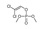 1,1-dichloro-2-dimethoxyphosphoryloxy-ethene结构式