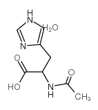 N-Acetyl-DL-histidine hydrate Structure