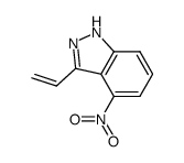 4-nitro-3-vinyl-1H-indazole结构式