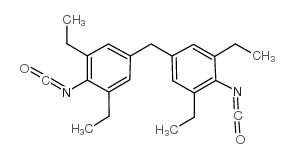 4,4'-DIISOCYANATO-3,3',5,5'-TETRAETHYLDIPHENYLMETHANE Structure