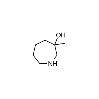 3-甲基氮杂环庚烷-3-醇结构式