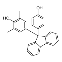 4-[9-(4-hydroxyphenyl)fluoren-9-yl]-2,6-dimethylphenol结构式