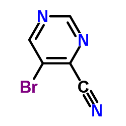 5-Bromo-4-pyrimidinecarbonitrile picture