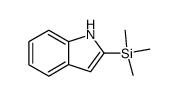 2-(trimethylsilyl)-1H-indole Structure