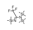 2,2,2-trifluoro-N,N,N'-tris(trimethylsilyl)ethanimidamide Structure