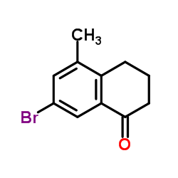 7-溴-5-甲基-3,4-二氢萘-1(2H)-酮图片