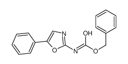 benzyl 5-phenyl-2-oxazolecarbamate结构式