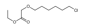ethyl 2-(6-chlorohexoxy)acetate Structure