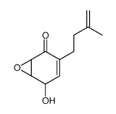 2-hydroxy-4-(3-methylbut-3-enyl)-7-oxabicyclo[4.1.0]hept-3-en-5-one结构式