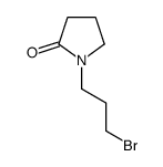 1-(3-bromopropyl)pyrrolidin-2-one Structure