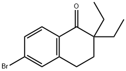 6-溴-2,2-二乙基-3,4-二氢萘-1(2H)-酮图片