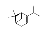 Bicyclo[3.1.1]hept-2-ene, 6,6-dimethyl-2-(1-methylethyl)-, (1S)- (9CI)结构式