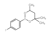 2-(4-fluorophenyl)-4,4,6-trimethyl-1,3,2-dioxaborinate picture