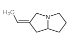 1H-Pyrrolizine,2-ethylidenehexahydro-,(Z)-(9CI) Structure