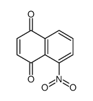 5-nitronaphthalene-1,4-dione Structure