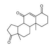 androst-5-en-4,7,17-trione structure