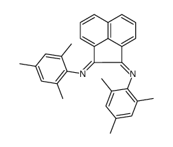 1-N,2-N-bis(2,4,6-trimethylphenyl)acenaphthylene-1,2-diimine结构式