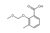 2-(Methoxymethoxy)-3-methylbenzoic acid结构式