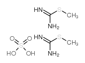 2-methyl-2-thiopseudourea sulfate Structure