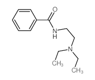 N-(2-(DIETHYLAMINO)ETHYL)BENZAMIDE结构式