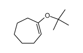 1-t-Butoxycyclohepten结构式