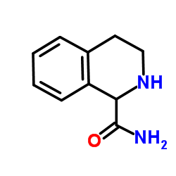 1,2,3,4-Tetrahydro-1-isoquinolinecarboxamide结构式