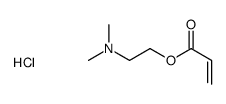 2-(dimethylamino)ethyl prop-2-enoate,hydrochloride结构式