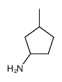 3-Methylcyclopentylamine structure